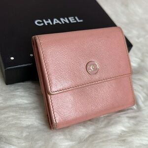 💯Authentic Chanel Trifold Short Wallet🍀